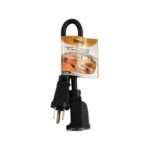 EC1601BK | 1ft. Indoor Grounded Extension Cord