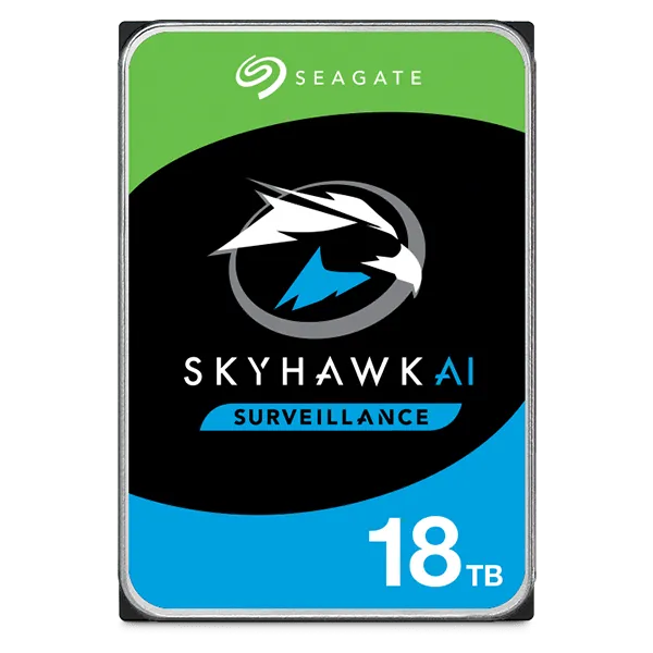 Seagate SkyHawk 18TB AI Surveillance Hard Drive