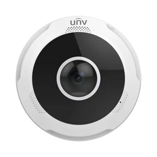 Uniview UNV 4K Ultra HD Vandal-resistant Fisheye Fixed Network Camera UN-IPC868ERVF18-B