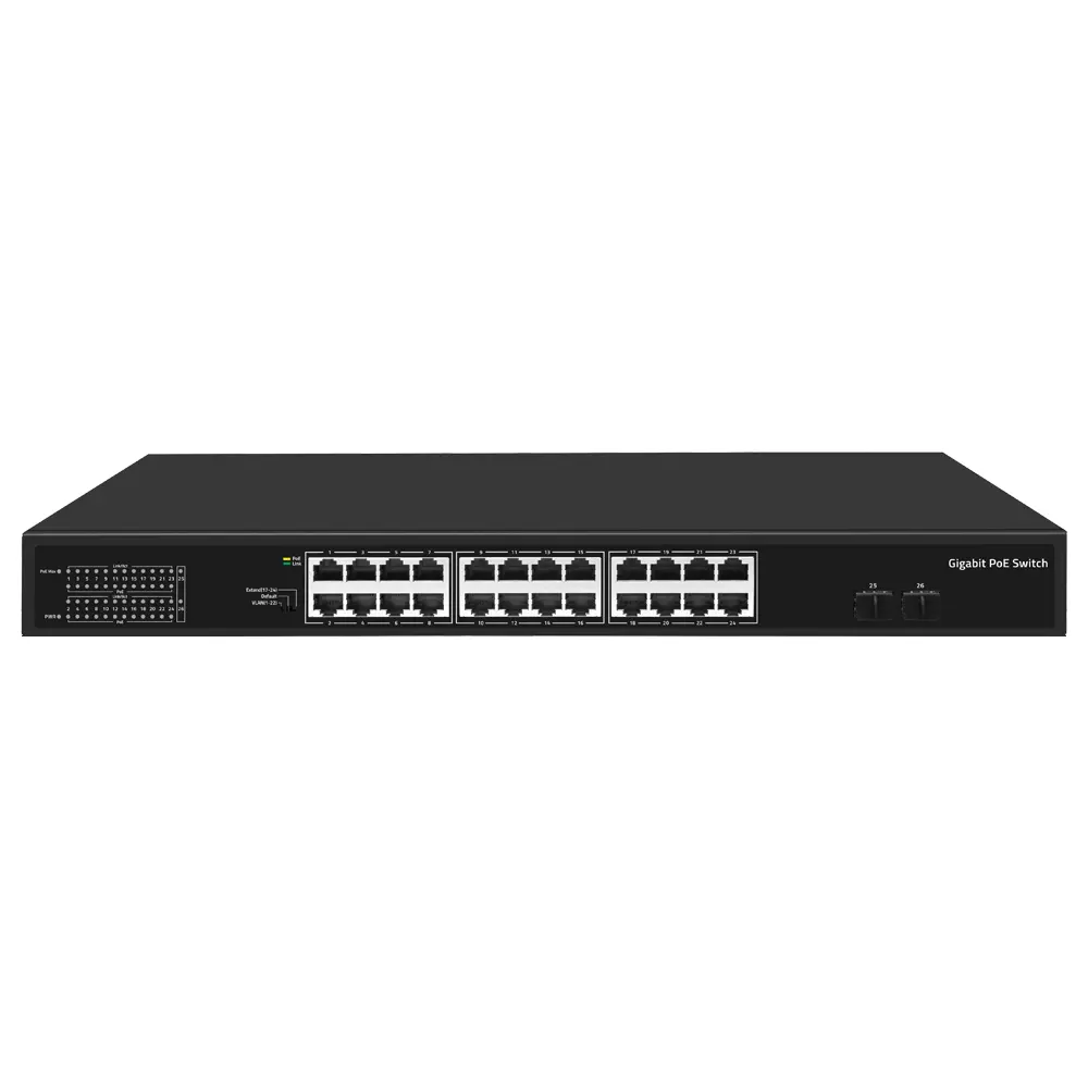 POE-2402AG-60 || Switch, Uplink Ports, - ENS Security